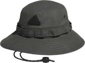 adidas Men's Parkview Boonie Bucket Hat Legend Ivy Green/Black - Picture 1 of 5