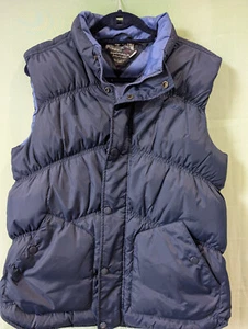 Tommy Hilfiger Denim mens Navy down puffer bodywarmer gilet - size Large - Picture 1 of 14