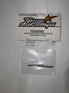 TD330352 HINGE PIN: FRONT SUSPENSION INNER (35MM 2PCS) TEAM DURANGO - Picture 1 of 2
