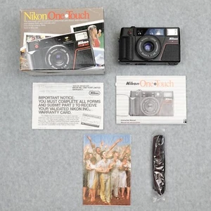 Nikon L35AF2 OneTouch 35mm Point and Shoot Film Camera FOR REPAIR! - Picture 1 of 10