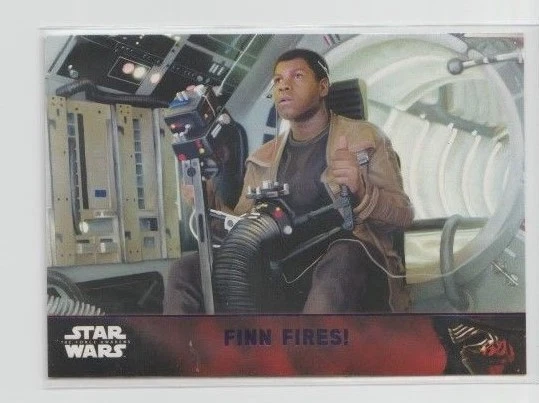 Star Wars The Force Awakens Series 1 Trading Card Purple Parallel #92 - Image 1 of 1