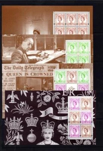 GB QEII PRESTIGE 1998 PANELES DE FOLLETO X 4 - Imagen 1 de 1