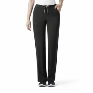 New WonderWink 5212 High Performance Ion Boot Cut Cinch Cargo Women's Scrub Pant - Picture 1 of 9