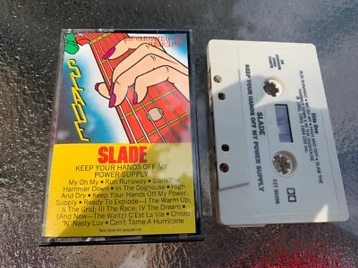 Slade [Cassette, 1984] Keep Your Hands Off My Power Supply - Rare - VG - Image 1 of 2