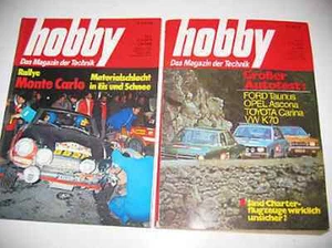 2 Hefte Auto Test Hobby Technik Magazin 1971 Ford Taunu - Picture 1 of 1