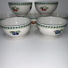 7 Villeroy & Boch FRENCH GARDEN FLEURENCE PATTERN Rice Bowls MADE IN LUXEMBOURG