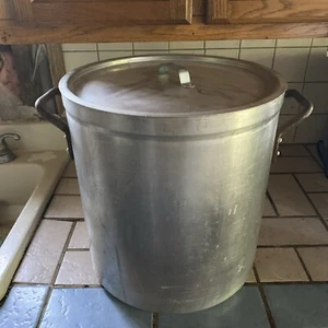 VTG Dura-Ware Italy NSF 297-40 QT Heavy Duty Aluminum Commercial Stock Pot w/LID - Picture 1 of 12