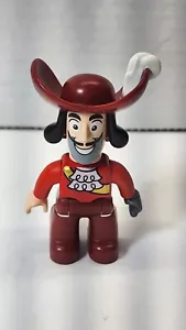 Lego Duplo Disney Captain Hook Pirate Minifig People Character Jake Neverland - Picture 1 of 4