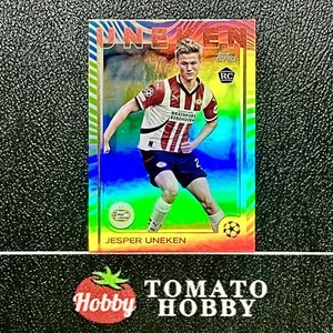 TOPPS UEFA CLUB COMPETICIONES 2024-25 JESPER UNEKEN RC/36 REFRACTOR Capítulo Nuevo - Imagen 1 de 2