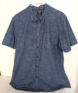 Hurley Mens Shirt XL Surf Blue ClassicFit Streetwear Summer Comfort Beach Resort - Picture 1 of 10