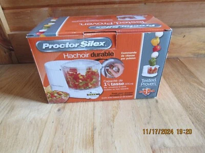 Proctor Silex 72500RY 1.5 Cup Food Processor New In Box - Image 1 of 3