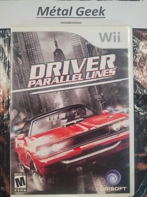 Driver Parallel Lines Wii CIB EN Tested Free Shipping in Canada !! - Image 1 of 4