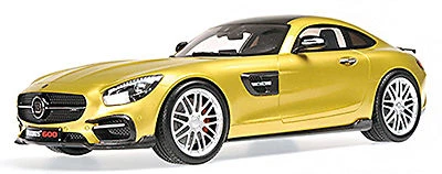 Brabus 600 Coupe 2015 auf Basis Mercedes AMG GT S gold metallic 1:18 Minichamps - Bild 1 von 4