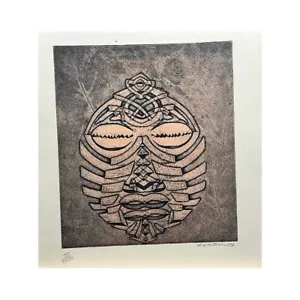 JOSE MANUEL CONTINO. Gravur. Radierung. Kubanische Kunst. Modern A - Bild 1 von 6
