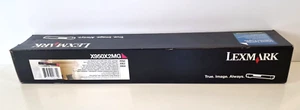 NEUF ORIGINAL TONER Lexmark X950X2MG X950 X952 X954 Magenta - Photo 1/2