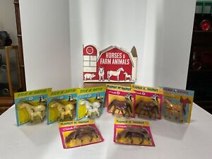 Hartland Strombecker retail store display box with toy horses Tonka Buddy L 