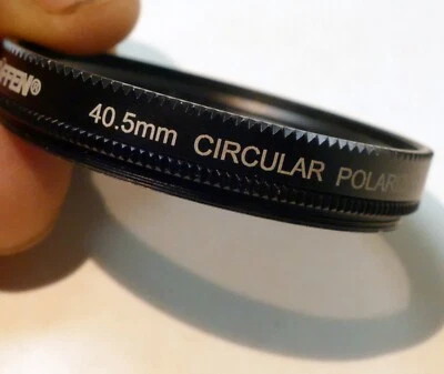 Tiffen 40.5mm Lens Filter CP-L Circular polarizer USA - Image 1 of 4