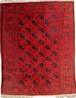 Schöner Alter Afghan Bukhara cm. 300x240 Orientteppich mit Naturfarben