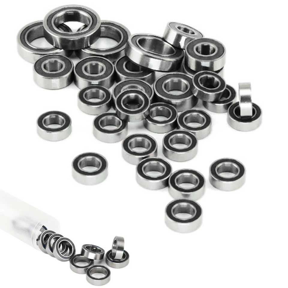 Yeah Racing YB0317BX RC PTFE Bearing Set w/ Bearing Oil : Tamiya Hilux 4x4 - Image 1 of 1