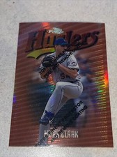 1997 Topps Finest Bronze Refractor #068 Mark Clark New York Mets #68