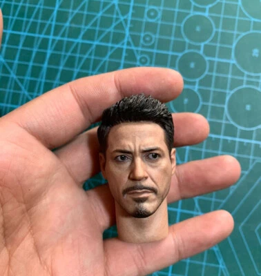 Hot Toys HT 1/6 Iron Man MK XLVII Cabeza Esculpida Figura Spider-Man: Regreso a Casa Nuevo Foto 1 de 3