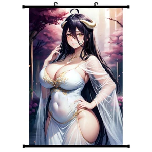Albedo Anime Role Scroll HD Print Poster Wall Art Picture Decor 60x90cm - Picture 1 of 4