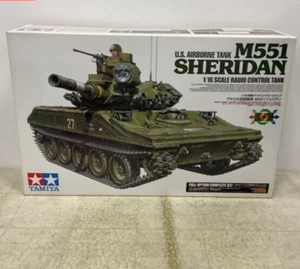 Tamiya 1/16 Big Tongue Series No.13 US Army Airborne Tank M551 Sheridan Display - Imagen 1 de 9