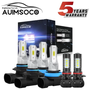 For Toyota Solara SE/SLE 2004-2006 Xenon White LED Headlight + Fog Light Bulbs - Picture 1 of 16