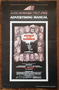 VIAGGIO DEI DANNATI - Libro stampa film originale 1976 / manuale pubblicitario - Foto 1 di 6