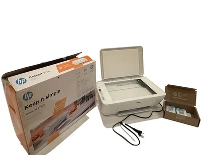 HP DeskJet 2752 All-in-One Wireless Color Inkjet Printer Bundle with Free Ink - Image 1 of 4