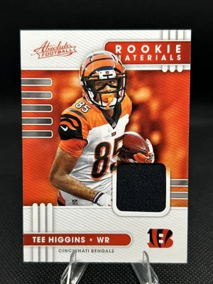 2020 Absolute Rookie Materials Tee Higgins Jersey Bengals #10 - Image 1 of 2