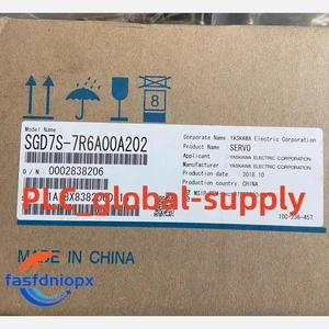 SGD7S7R6A00A202 1PCS New Yaskawa SGD7S-7R6A00A202 Servo Drive Fast shipping - Picture 1 of 2