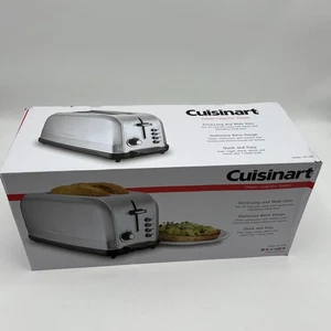 Cuisinart Tostapane a Fessura Lunga Usato in Ottime Condizioni Modello CPT-2500 - Foto 1 di 7