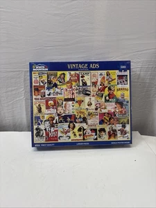 White Mountain - Vintage Ads, 500 Piece Jigsaw Puzzle Bonus Poster Inside Sealed - Picture 1 of 6