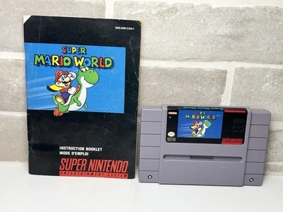 Super Mario World - Super Nintendo Snes - Game Cartridge Only  - Image 1 of 4