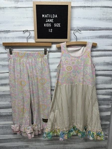 Matilda Jane Hammond Bay of Birds Tank Kleid & Stephanie große Rüschen Hose Gr.12 - Bild 1 von 19