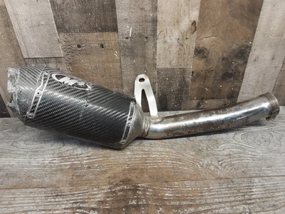 2014 14 14-17 Yamaha FZ-09 FZ09 MT09 Aftermarket M4 Slip On Muffler Exhaust - Imagen 1 de 4