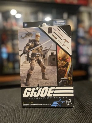 HASBRO GI JOE CLASSIFIED SERIES DESERT COMMANDO SNAKE EYES #92 Foto 1 de 3