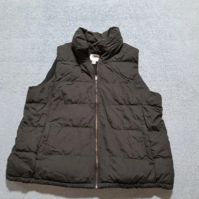 Chaleco acolchado Old Navy chaqueta para mujer talla 2XL negro sin mangas cremallera completa Foto 1 de 4