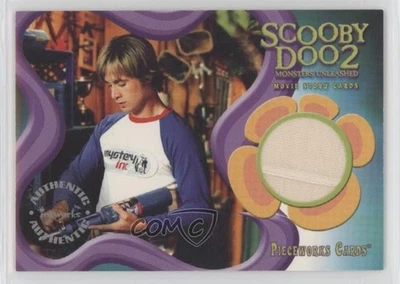 2004 Scooby Doo 2: Monsters Unleashed Pieceworks Relics Freddie Prinze Jr 1kn1 - Image 1 of 3