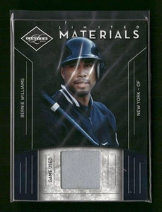 2011 Panini Limited #5 Bernie Williams Materials #/319 - Picture 1 of 2