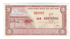 Currency Selection from Viet Nam, 5 Dong - Picture 1 of 2