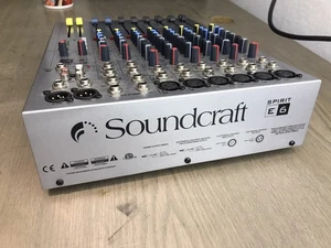 Soundcraft E6 Mischpult Mixer Recording Live mit intergr.  Equalizer Topzustand - Bild 1 von 8