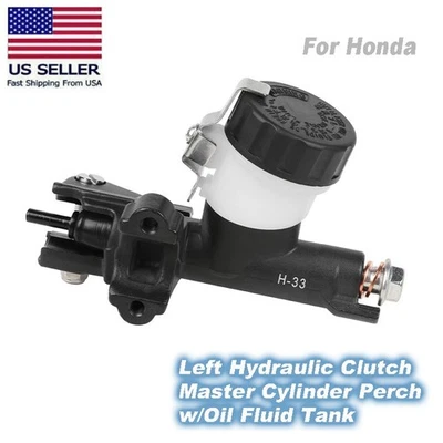 Cilindro maestro embrague hidráulico izquierdo percha con tanque de fluido de aceite para Honda CBR1000RR Foto 1 de 4