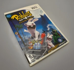 Rabbids Go Home A Comedy Adventure Juego Nintendo Wii Probado - Imagen 1 de 4