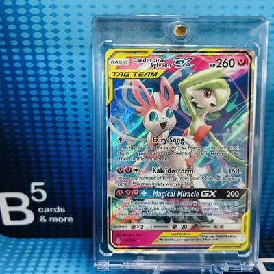 Pokémon Gardevoir & Sylveon GX  130/214 Unbroken Bonds - NM - Image 1 of 2
