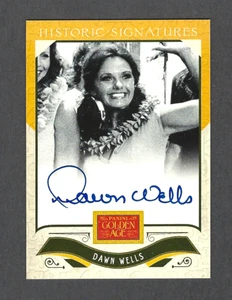 2012 Panini Golden Age Historic Signatures Dawn Wells Autograph - Picture 1 of 2