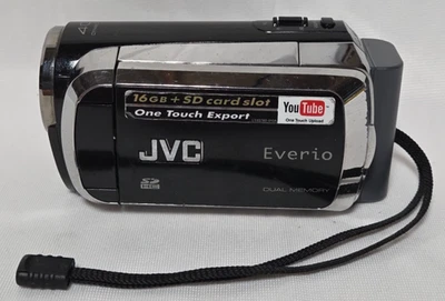 JVC Everio GZ-MS130BU 40x Video/Picture Camera - Image 1 of 4