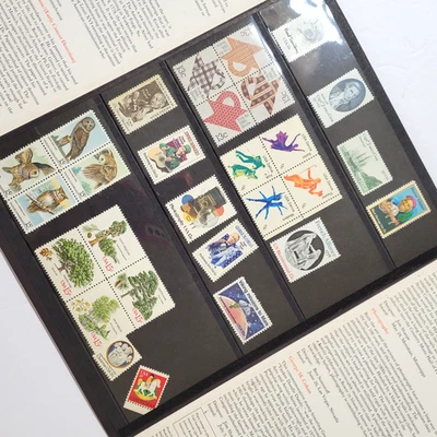 1978 Mint year set Commemorative Stamps United States Postal Service folder 28 - Image 1 of 4