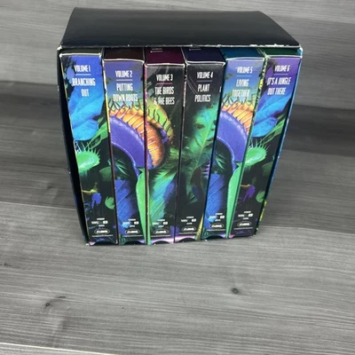 David Attenborough The Private Life of Plants 6 VHS Set Turner Home BBC Nature - Image 1 of 4